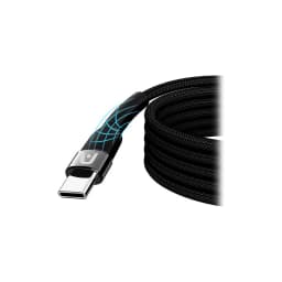 CABLE ARGOM CB-0050BK TYPE-C TO TYPE-C 100W NYLON BRAIDED DURA SPEED 3.0M BLACK - imagen 2