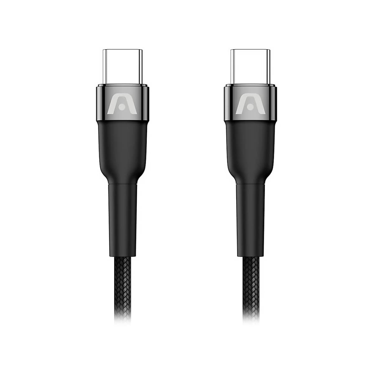 CABLE ARGOM DURASPEED TYPE-C TO TYPE-C 240W ULTRA FAST CHARGE 1.8mts Black