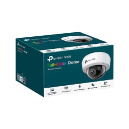 CAMARA TP-LINK VIGI C240 2.8MM DOMO EXT. 4MP FULL COLOR WDR 30MTS ETHERNET IP67 IK10 POE DC12V - imagen 1