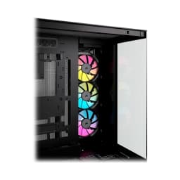 CASE CORSAIR ATX iCUE LINK 6500X RGB 3VEN. SYSTEM-HUB DOS-CAMARAS Black - imagen 2