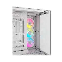 CASE CORSAIR ATX iCUE LINK 6500X RGB 3VEN. SYSTEM-HUB DOS-CAMARAS WHITE - imagen 2