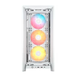 CASE CORSAIR FRAME 4000D RS ARGB Modular Mid-Tower Tempered Glass USB-C 2USB-A Blanco - imagen 1