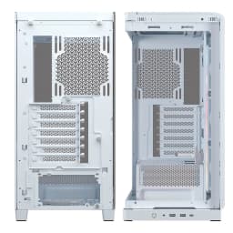 CASE CORSAIR ATX 4500X FRAME RS-R ARGB Panoramic Glass 2USB3.2 HD-Audio Mid-Tower White - imagen 2