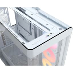 CASE CORSAIR ATX 4500X FRAME RS-R ARGB Panoramic Glass 2USB3.2 HD-Audio Mid-Tower White - imagen 3