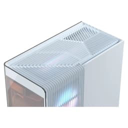 CASE CORSAIR ATX 4500X LX-R RGB iCUE LINK Panoramic Glass 2USB3.2 HD-Audio Mid-Tower White - imagen 2