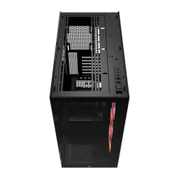 CASE CORSAIR ATX 3500X LX-R RGB iCUE LINK Panoramic Glass 2USB3.2 HD-Audio Mid-Tower Black - imagen 3