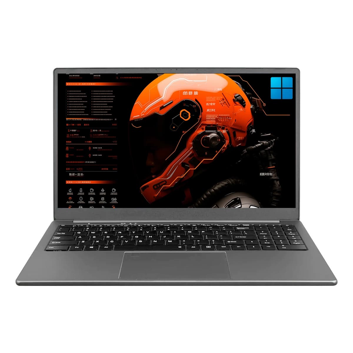 QUASAD NB01 I7-1165 G7 16GB 1TB 15.6INCH TECL. ILUM. HDMI RED 5USB WIN11-PRO GRIS