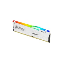 DIMM KINGSTON FURY BEAST WHITE RGB EXPO 16GB 1RX8 DDR5-6000MTs CL36 288-pin Non-ECC - imagen 1