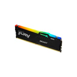 DIMM KINGSTON FURY BEAST BLACK RGB EXPO 16GB CL32 DDR5-6400MTs - imagen 1