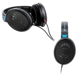 HEADSET SENNHEISER HD 600 Circumaural Open-Black Gray - imagen 2