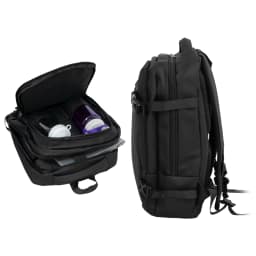 MOCHILA NOTEBOOK QUASAD QXB-777 NYLON 15.6INC. NEGRO - imagen 2