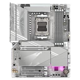 MBO GIGABYTE X870 AORUS ELITE X3D ICE WIFI7 AMD AM5 7-9000 4DDR5 HDMI 4M.2 10USB PCIe5.0 ATX - imagen 1