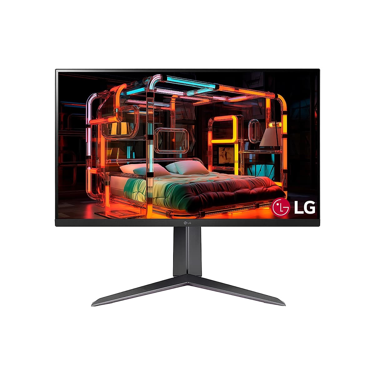 MONITOR LG 27INCH Gaming UltraGear FHD IPS HDMI DP 180Hz 1ms HDR10 Black
