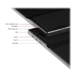 MONITOR ULTRA-SLIM YXK 15.6PULG. PORTABLE FULL-HD IPS USB-C HDMI BLACK - imagen 3