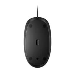 MOUSE HP 125 CABLE NEGRO - imagen 1