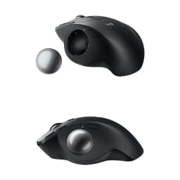 MOUSE LOGITECH MX ERGO S NEGRO TRACKBALL WIRELESS RECARGABLE BT LOGI BOLT FLOW 20° INCLINACION - imagen 3