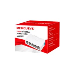 SWITCH MERCUSYS ESCRITORIO 5-PORT 10-100MBPS - imagen 1