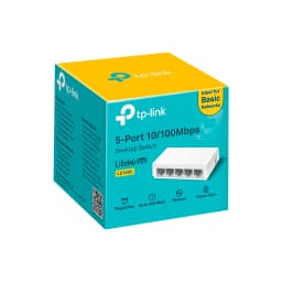 SWITCH TP-Link LS1005 5-PORT 10-100Mbs Desktop No-Administrable - imagen 1