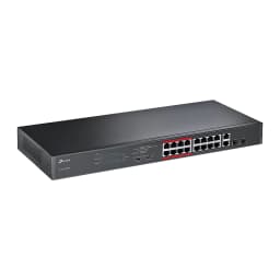 SWITCH TP-LINK TL-SL1218MP No Gestionable PoE 16Port 10-100Mbps 2P-SFFP Gigabit - imagen 1