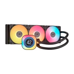 COOLER CORSAIR ICUE LINK TITAN 360 RX LCD Liquid CPU for Intel 1851 AMD-AM5 - imagen 1