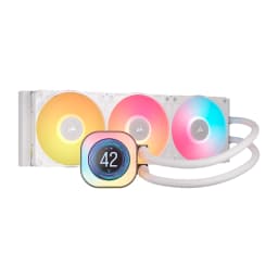 COOLER CORSAIR ICUE LINK TITAN 360 RX LCD Liquid CPU for Intel 1851 AMD-AM5 - imagen 1