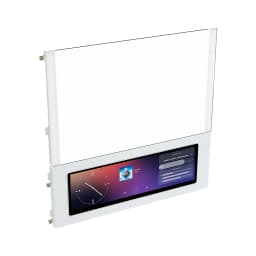 CASE CORSAIR ATX 4000D Pantalla Tactil XENEON 14.5 TEMPERED GLAS MID-TOWER CASE N-PS 4VEN-RGB WHITE - imagen 1