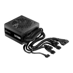 FUENTE DE PODER CORSAIR 750W CX-M CX-750M Series 80 Plus Bronze Semi-Modular Low-Noise - imagen 2