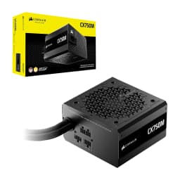 FUENTE DE PODER CORSAIR 750W CX-M CX-750M Series 80 Plus Bronze Semi-Modular Low-Noise - imagen 3