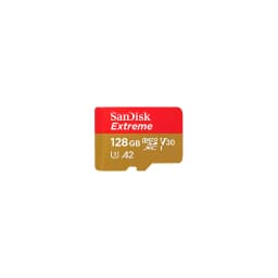 MEMORY SandDisk 128GB Extreme microSDXC UHS-I with Adapter - imagen 1