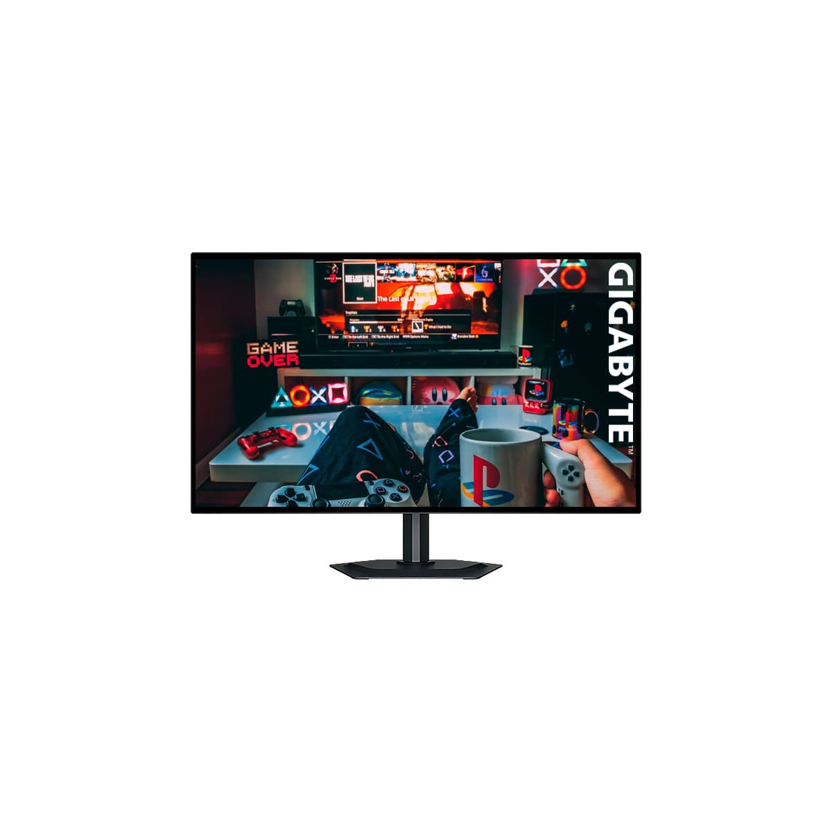 MONITOR GIGABYTE MO27Q28G 26.5Inch WOLED 2560X1440 2HDMI DP USB-C 3USB-3.2 280Hz Anti-Reflection