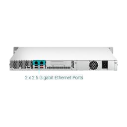 NAS STORAGE QNAP TS-464U-RP-US 4BAY Cel-N5095 QC 8GB 2USB3.2 4SATA3.5 HDMI 2LAN-2.5G PCIe3X2 - imagen 2