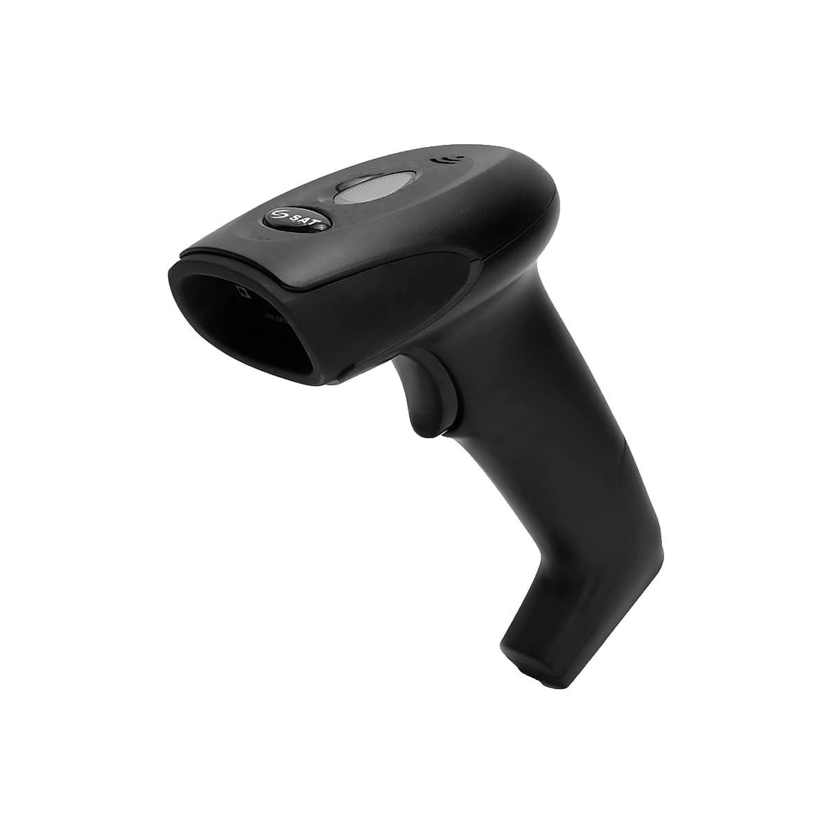 Lector de Codigo de Barras SAT AI402W BT 1D 2D OCR 12H-Operacion Negro