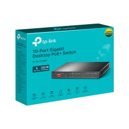SWITCH TP-Link TL-SG1210MP 10-Port Gigabit con 8 Port PoE Plus - imagen 3
