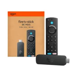 FIRE TV STICK 4K MAX STREAMING DEVICE SUPP. WI-FI 6E AMBIENT EXPERIENCE FREE & LIVE TV 16GB BLACK - imagen 1