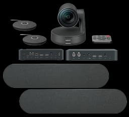 CONFERENCE-CAM LOGITECH RALLY PREMIUM 4K-ZOOM 15X-RIGHTSENSE-VISION 90 HASTA 14 PERSONAS - imagen 4