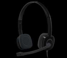 HEADSET LOGITECH H151 STEREO WIRED 1.8MTS CONEXION 3.5MM NEGRO - imagen 4