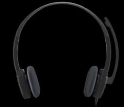 HEADSET LOGITECH H151 STEREO WIRED 1.8MTS CONEXION 3.5MM NEGRO - imagen 3