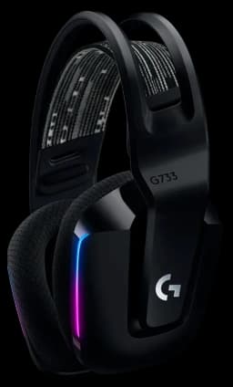 HEADSET LOGITECH G733 WIRELESS GAMING RGB NEGRO - imagen 6
