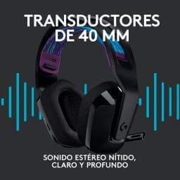 HEADSET LOGITECH GAMING G535 WIRELESS LIGHTSPEED - imagen 9