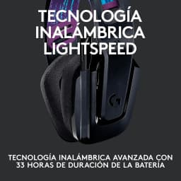 HEADSET LOGITECH GAMING G535 WIRELESS LIGHTSPEED - imagen 5