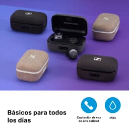 HEADPHONES SENNHEISER MOMENTUM TRUE WIRELESS 3 NOISE-CANCELING IN-EAR GRAPHITE WITH BOX - imagen 8