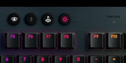 TECLADO LOGITECH GAMING G915 WIRELESS RGB LIGHTSPEED FOR GAMING NEGRO - imagen 10