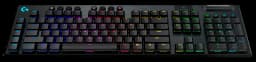 TECLADO LOGITECH GAMING G915 WIRELESS RGB LIGHTSPEED FOR GAMING NEGRO - imagen 2