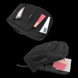 MOCHILA NOTEBOOK QUASAD QXB-ElitePack NYLON 15.6INC. NEGRO FILOS ROJOS - imagen 6