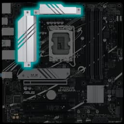 MBO ASUS PRIME B760M-A 13VA LGA1700 DDR5-7200 HDMI DP 2M.2 USB3.2 USB-C PCIE4.0 MATX - imagen 7