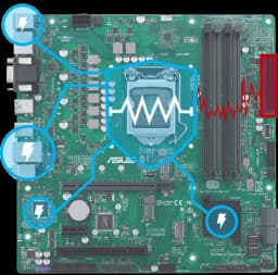 MBO ASUS PRO Q670M-C-CSM 13VA-12VA LGA1700 4DDR5-5600 2DP HDMI 2M.2 6USB PCIE4.0 MATX - imagen 13