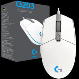MOUSE LOGITECH GAMING G203 BLANCO ALAMBRICO RGB LIGHTSYNC G-HUB - imagen 3