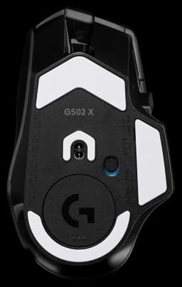 MOUSE LOGITECH GAMING G502 X NEGRO WIRELESS LIGHTSPEED SENSOR HEROE 25K REC. - imagen 12