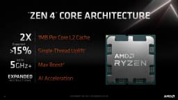PROC. AMD AM5 RYZEN 5 7600X 4.7GHZ 6CORE 12HILOS 6MB CACHE 105W TSMC 5NM FINFET - imagen 5