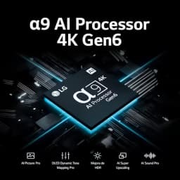 TV LG 55INC. OLED EVO 4K C3 SMART UHD HDR THINQ AI-PROC ALFA 9 GEN6-MAGIC CONTROL - imagen 6